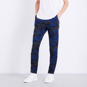 Sandro: Blue Camo Joggers
